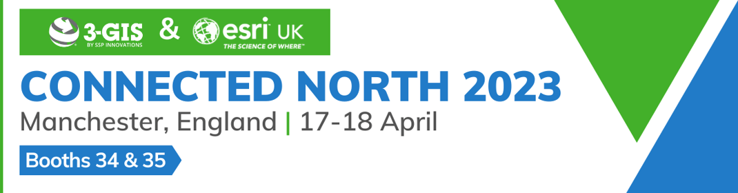 3-GIS and Esri UK are teaming up at Connected North