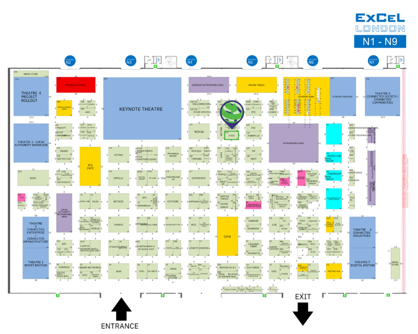 Visit 3-GIS at Connected Britain Stand 171