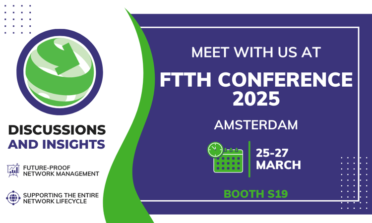 3-GIS at 2025 FTTH Europe Conference banner image