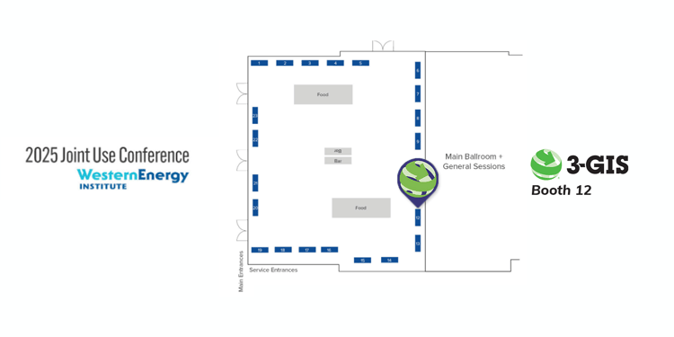 Visit 3-GIS at the 2025 WEI Joint Use Conference