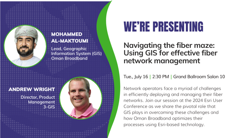 3-GIS is presenting at the 2024 Esri User Conference