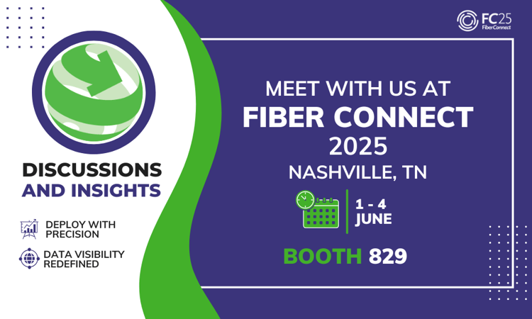 Join 3-GIS at the 2025 Fiber Connect show in Nashville