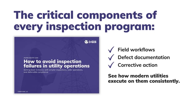 The critical components of every inspection program